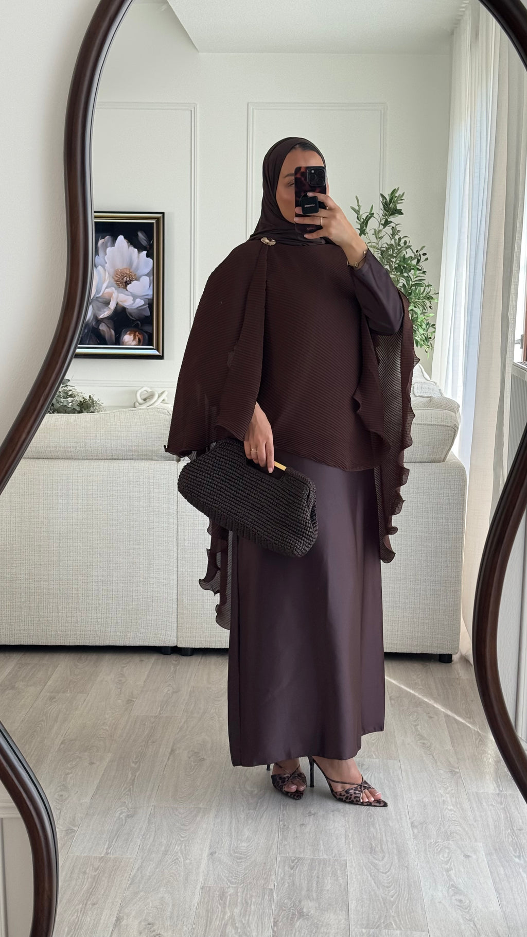 Ensemble Cape | Chocolat