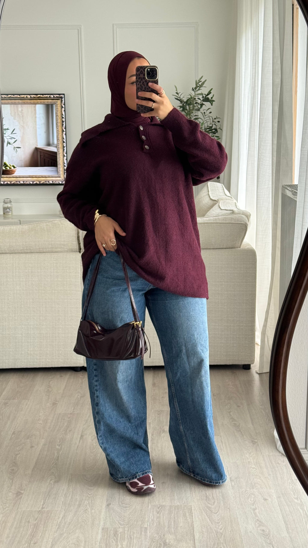Pull Polo | Bordeaux