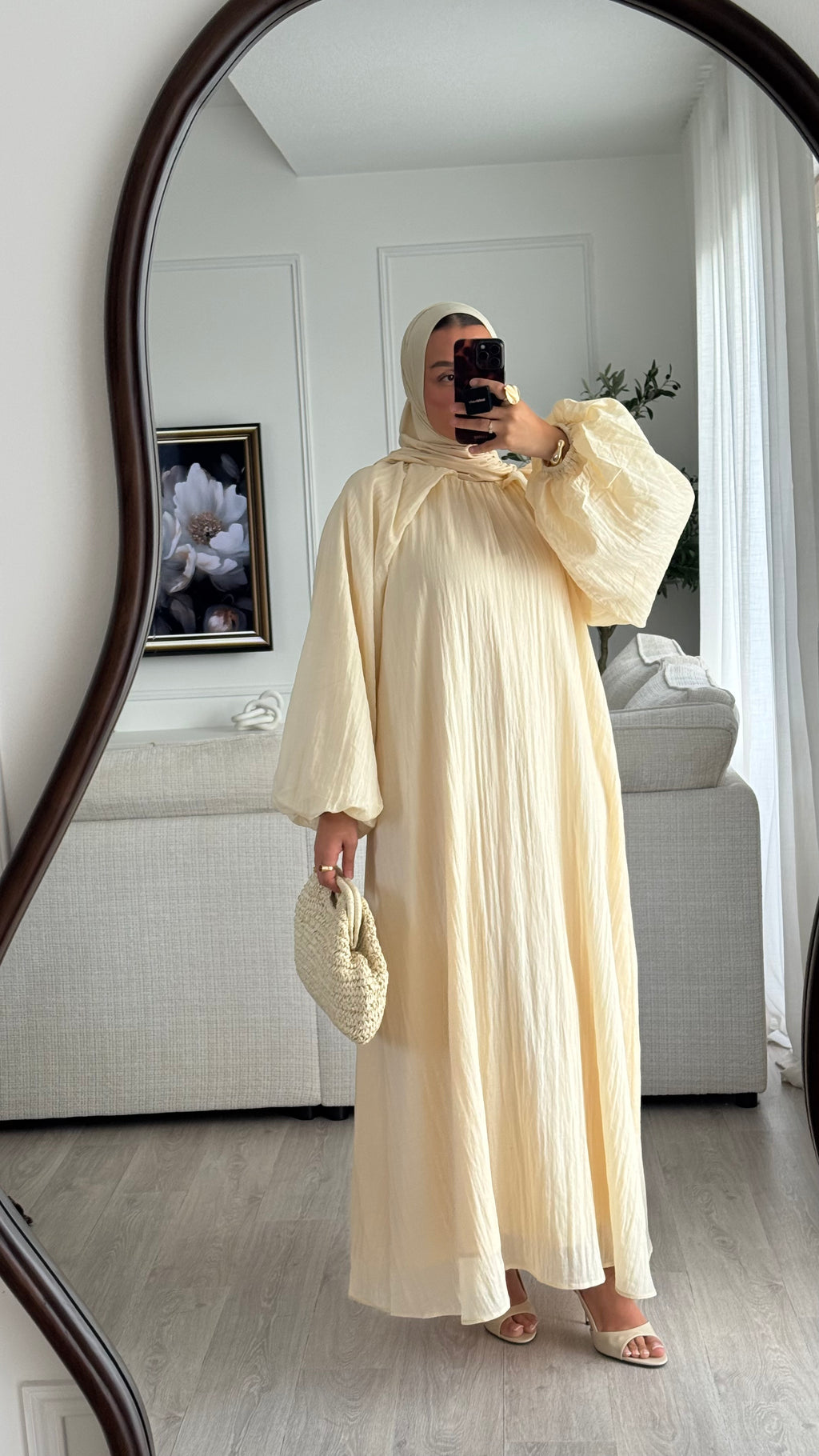 Robe Azraa | Jaune Beurre