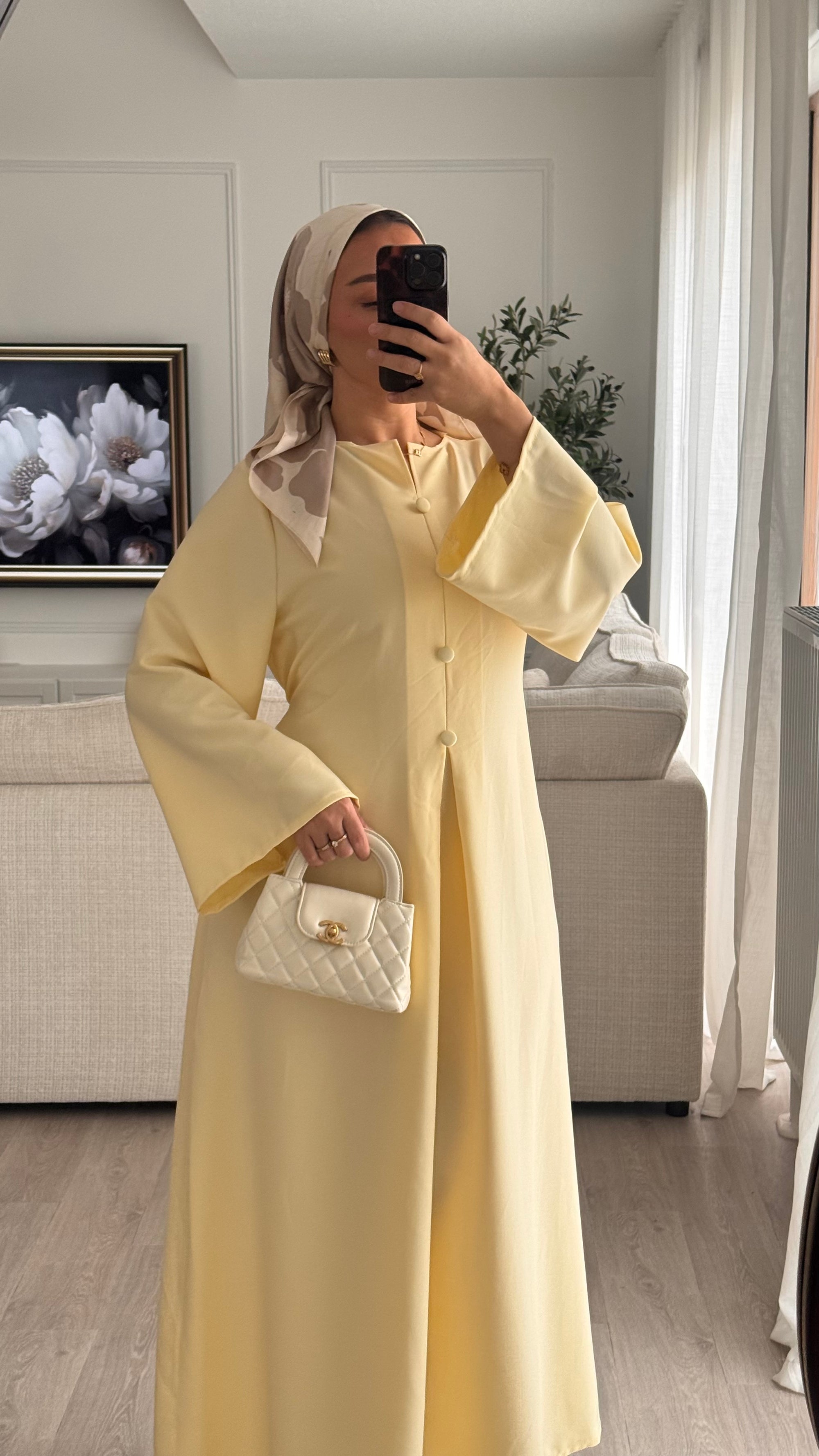 Amani Dress | Yellow