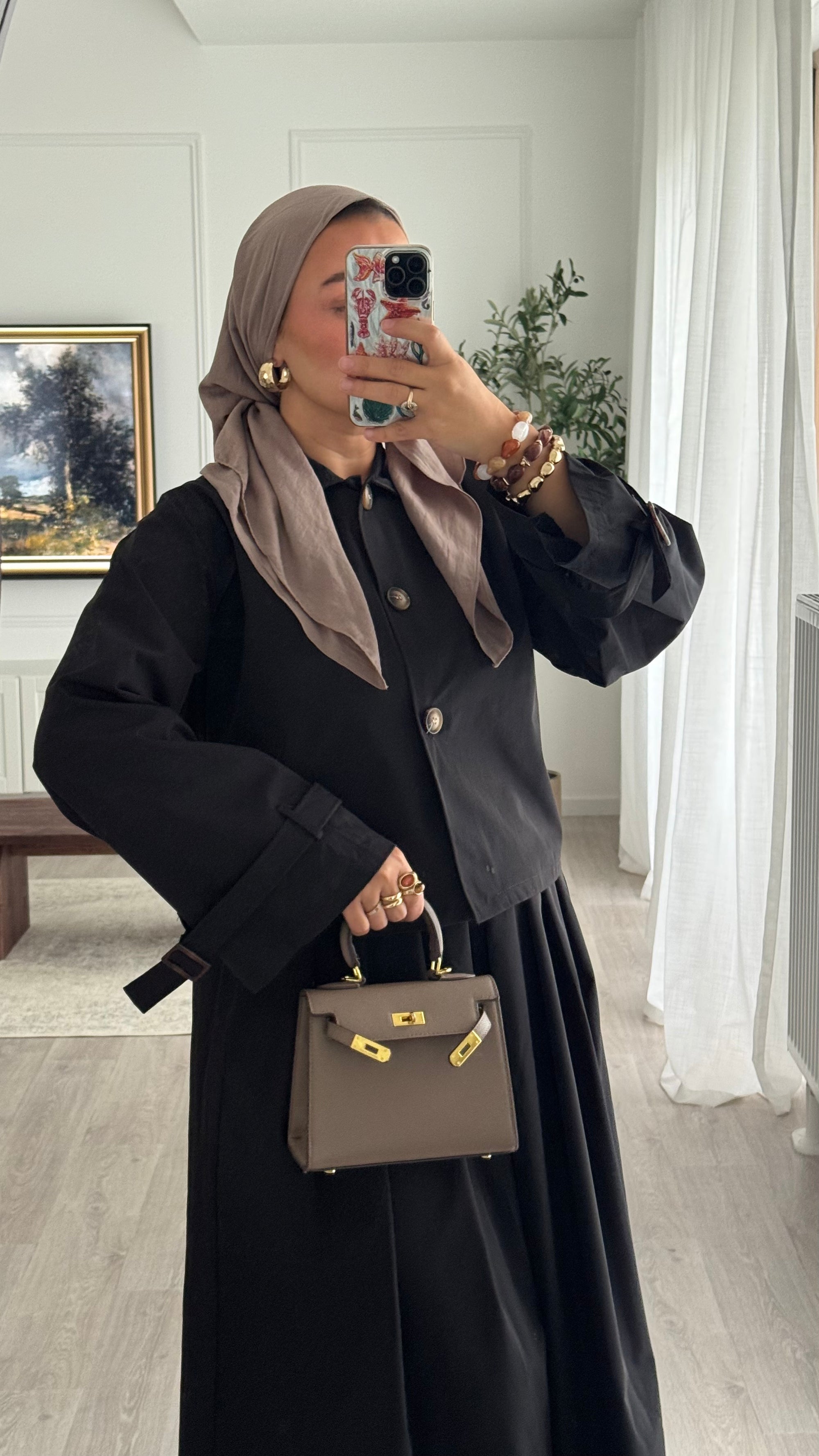 Ensemble jupe Trench | Noir [ précommande expédition 08/10]
