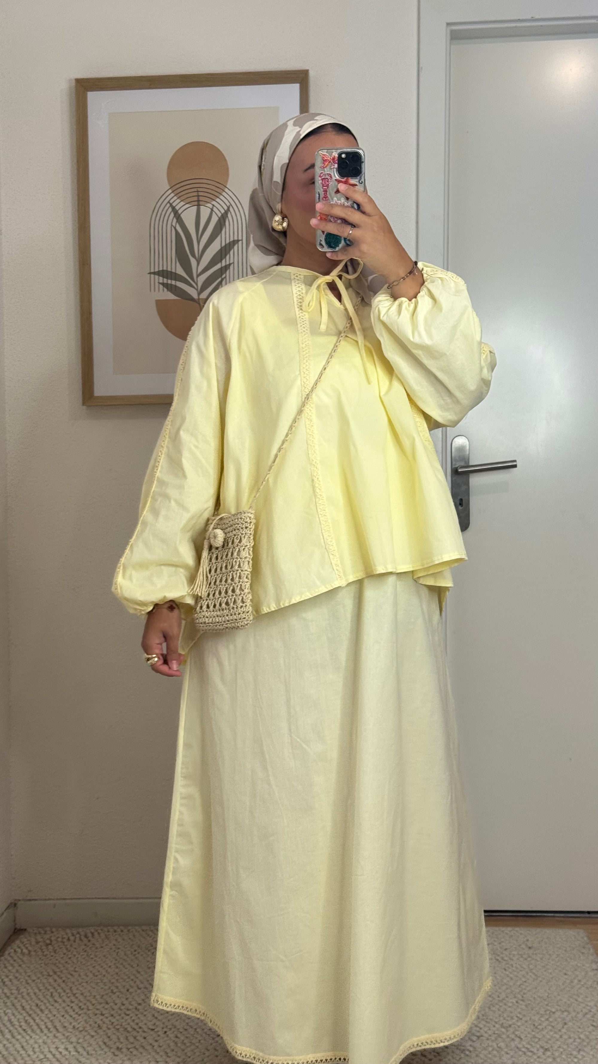 Ensemble jupe Azeliya | jaune