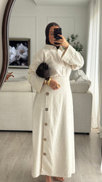 Ensemble Jupe | Lin Beige