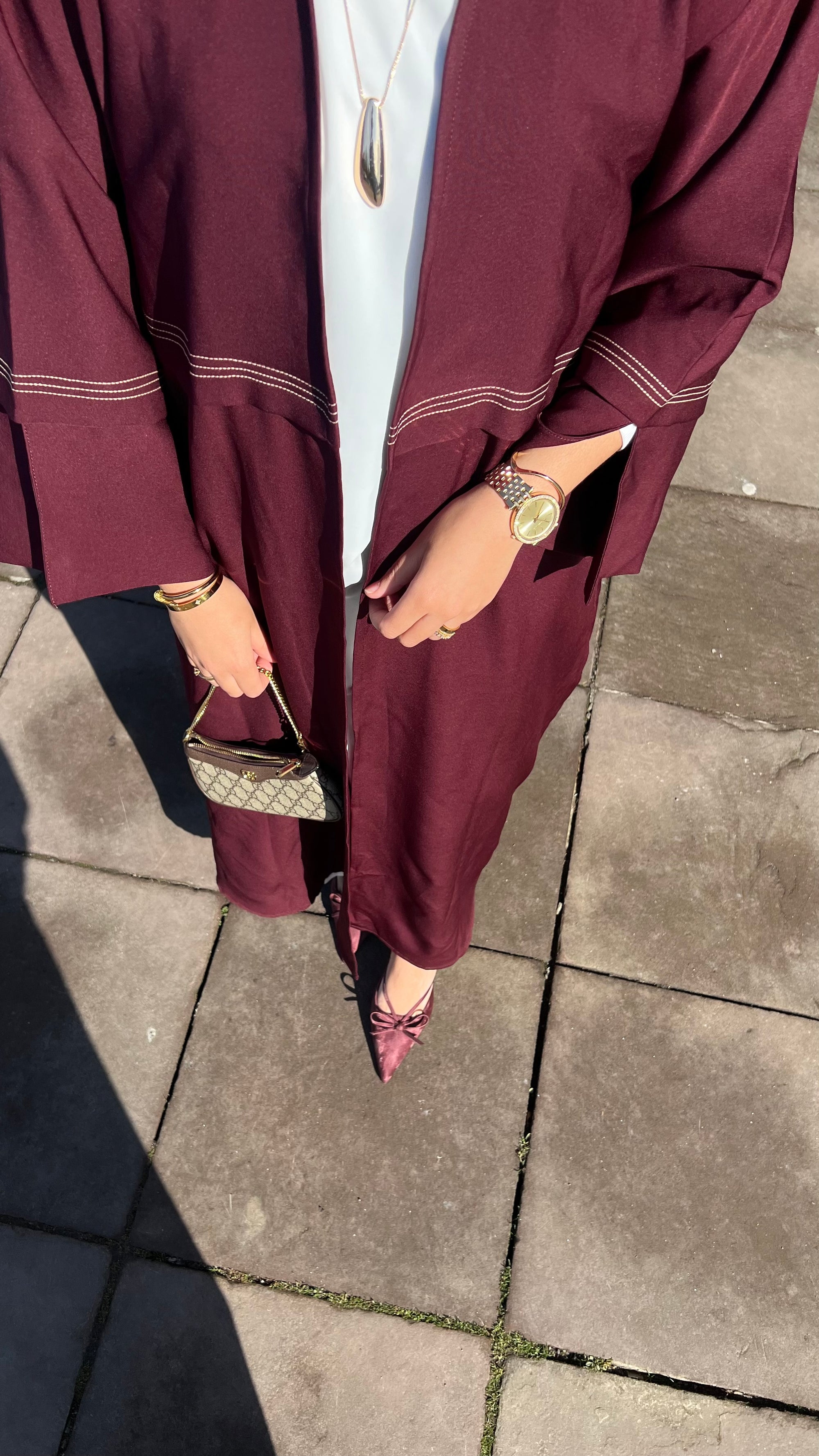 Kimono Lyne bordeaux
