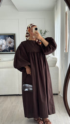 Robe Safa | Chocolat