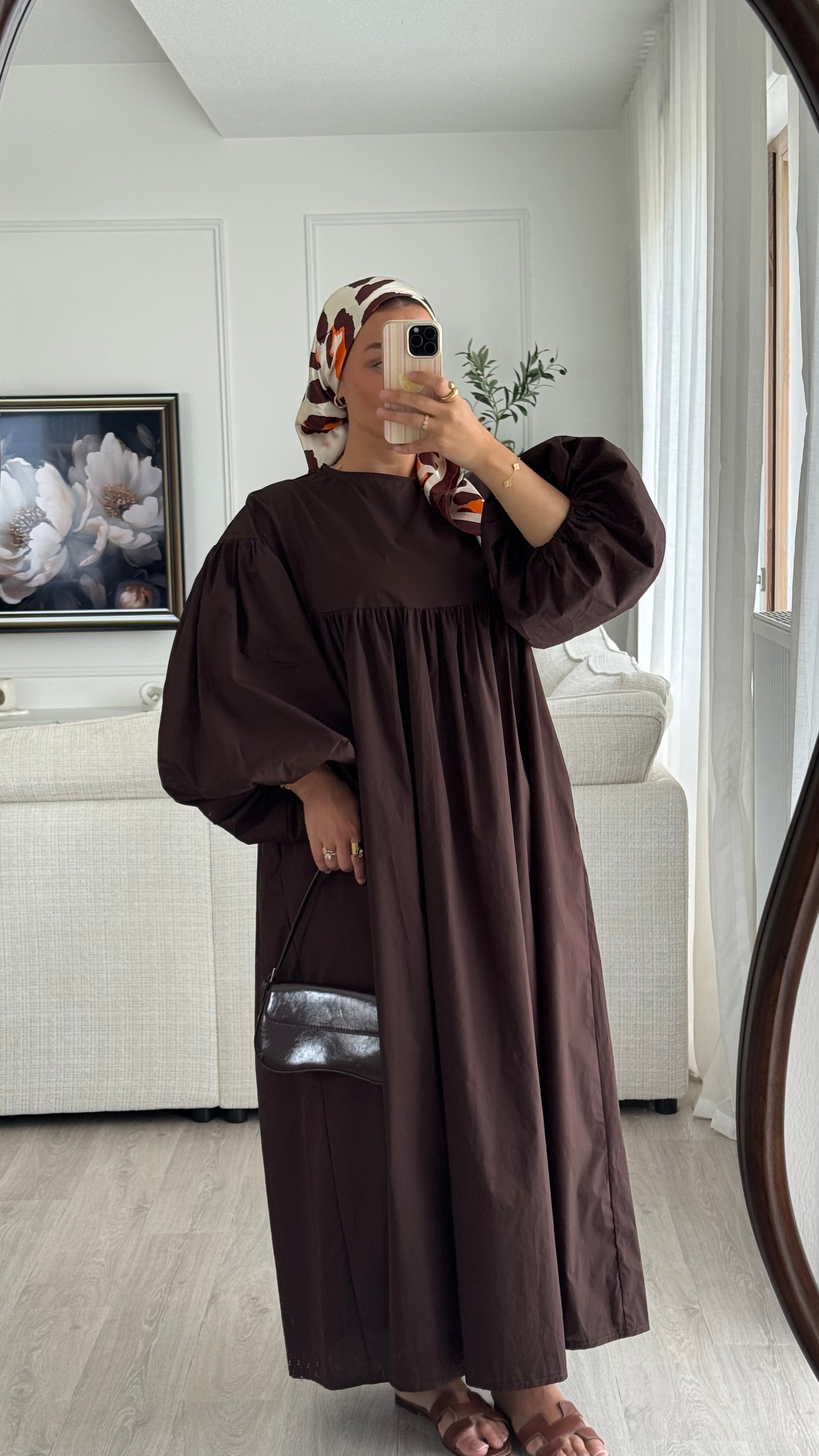 Robe Safa | Chocolat